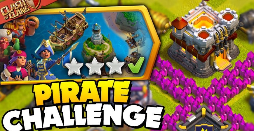 Easily 3 Star the Pirate Challenge (Clash of Clans) by Judo Sloth Gaming
