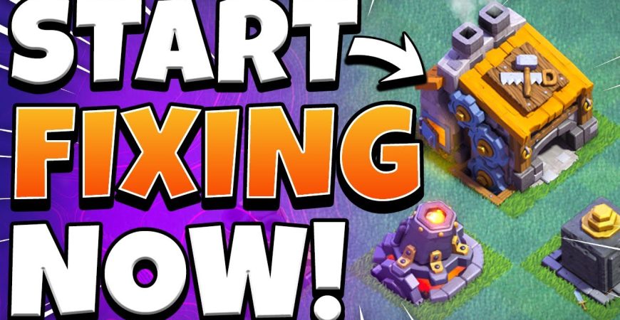 How to FIX a RUSHED Builder Hall Level 9 Village! (Clash of Clans) by Kenny Jo