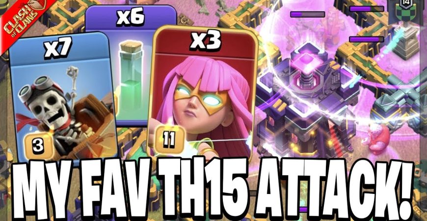 This is My Favorite TH15 Strategy! – 5v5 Friday (Clash of Clans) by Clash Bashing!!