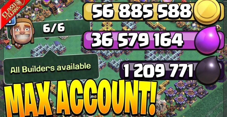 Maxing My Main Account with Black Friday Offers! (Clash of Clans) by Clash Bashing!!