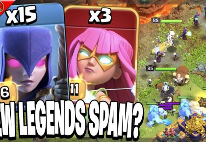 Will this be the NEW Legends Spam Army? (Clash of Clans) by Clash Bashing!!
