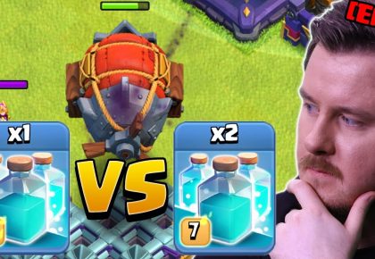 1 or 2 CLONE SPELL Better for Super Archer Blimps in Clash of Clans ? by iTzu [ENG] – Clash of Clans