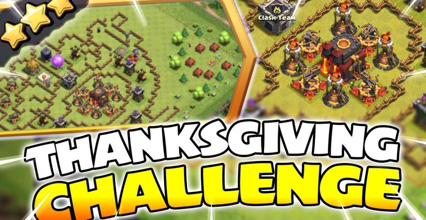 3 Star THANKSGIVING CHALLENGE Easily! (Clash of Clans) by Sir Moose Gaming