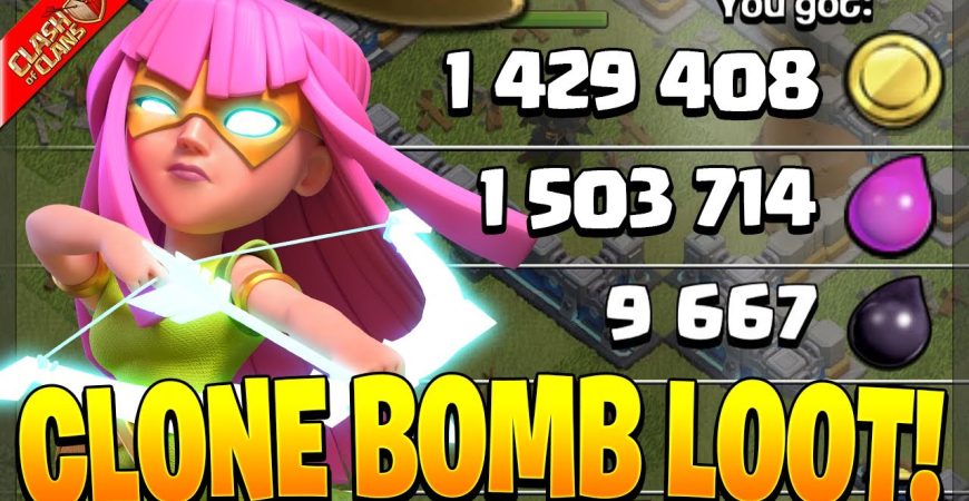 Cloning Super Archers for MASSIVE LOOT! – Clash of Clans by Clash Bashing!!