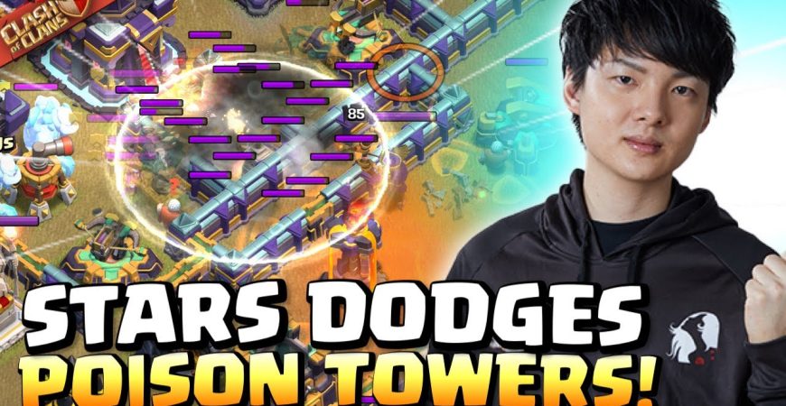 STARS uses Genius TRICK to DODGE POISON TOWERS! Clash of Clans by Clash with Eric – OneHive