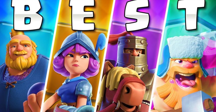 Using the 8 Best Clash Royale Cards for Each Rarity by CLASHwithSHANE | Clash Royale