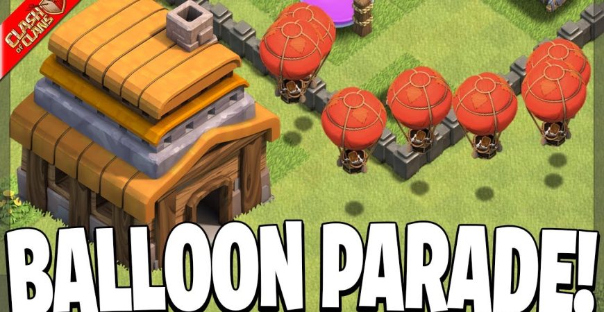 Town Hall 4 means its time for Balloon Parades! – Clash of Clans by Clash Bashing!!