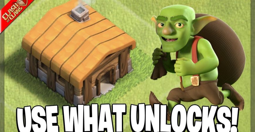 Clash of Clans but I can only use What Troops Unlock at that Town Hall! by Clash Bashing!!