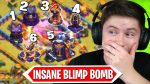 Perfect Super Minion BOMB Deletes MAX TH15 Bases (Clash of Clans) by Lexnos Gaming
