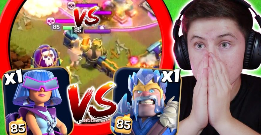 Rage Tower + Barb King ONE SHOT Archer Queen RIP (Clash of Clans) by Lexnos Gaming