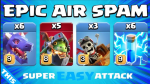 Unleash the Fury: Dominating with Air Spam at TH15