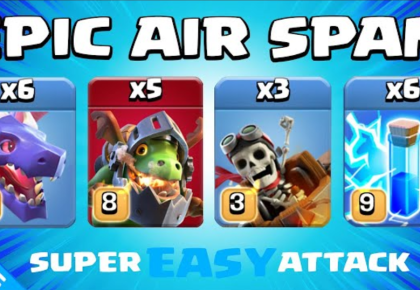 Unleash the Fury: Dominating with Air Spam at TH15