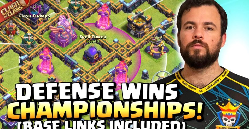 Defense Wins Championships! Get the BEST TH15 Bases. Clash Champs Wins the Chasmac Gaming Cup