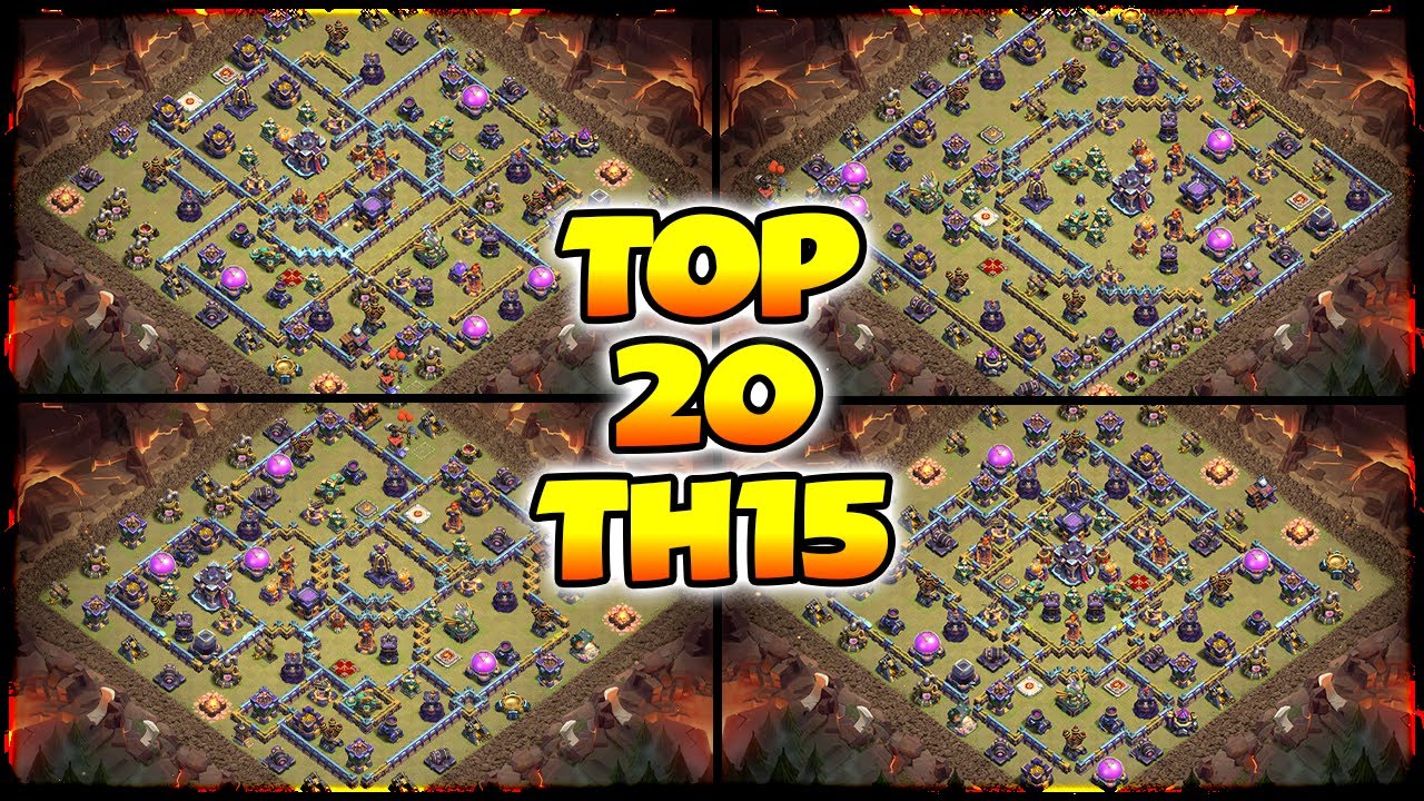clash of clans th15 best defense base