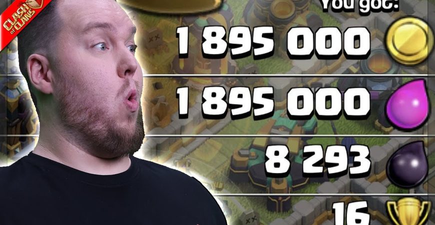 Most LOOT in Clash of Clans by Clash Bashing