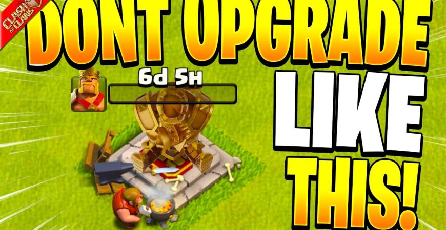 Upgrading Heroes in Clash of Clans