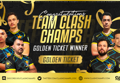 Clash Champs gets the GOLDEN TICKET for World Championship