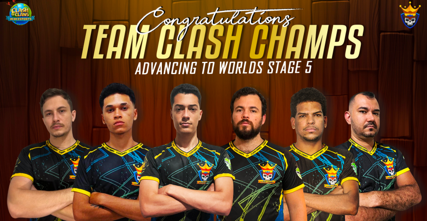 Clash Champs advances to Stage 5 in World Championship Qualifiers.