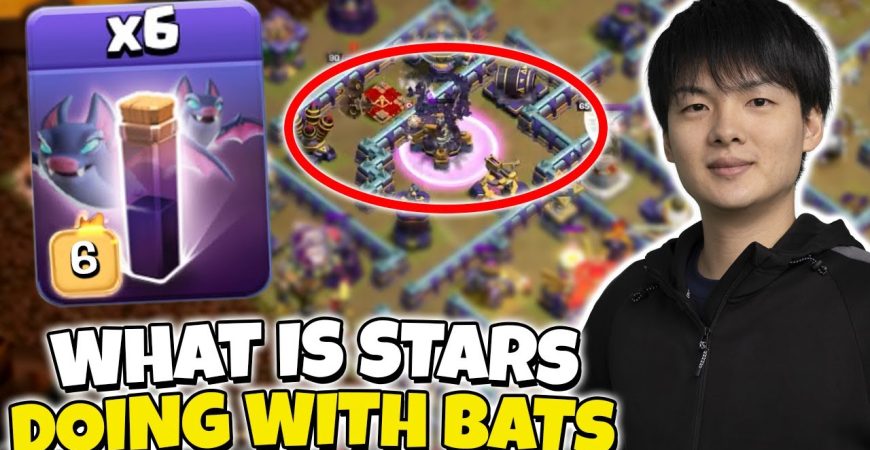 STARs used 6 Bat Spells in his Lavaloon attack in Clash of Clans