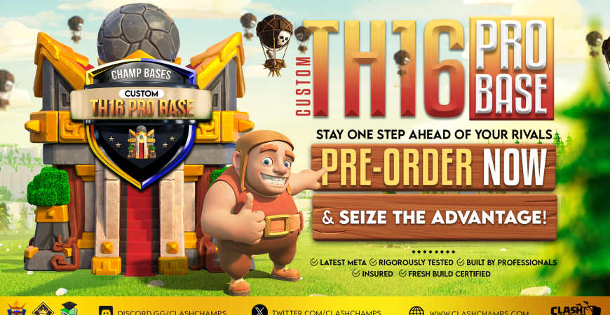 Order BEST TH16 Pro Base NOW!