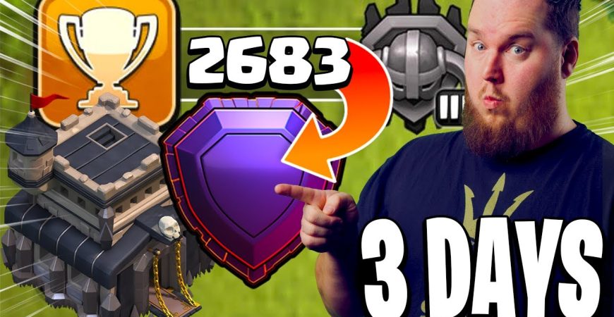 TH9 pushing to Legends League in Clash of Clans