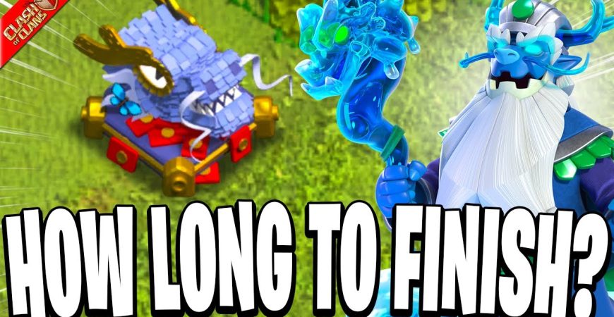 Speed running the Dragon Festival Event in Clash of Clans