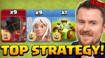 OVERGROWTH Spel aanvalstrategie by TH16 in Clash of Clans