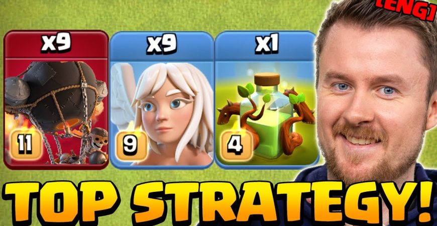 OVERGROWTH Spell attack strategy at TH16 in Clash of Clans
