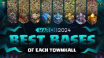 BEST bases for EVERY Town Hall level in Clash of Clans