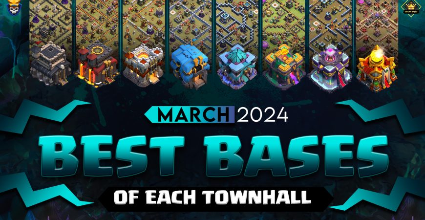 BEST bases for EVERY Town Hall level in Clash of Clans