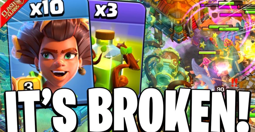 THIS IS THE MOST BROKEN ARMY IN CLASH OF CLANS