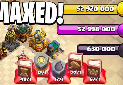 Maxing the April 2024 Update in Clash of Clans