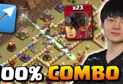STARS 23 ROCKET Balloons & GIANT ARROW COMBO vs TOP INDIAN TEAM (Clash of Clans) by Lexnos Gaming