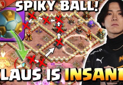 Klaus breaks SPIKY BALL with CRAZY Super Minion attack