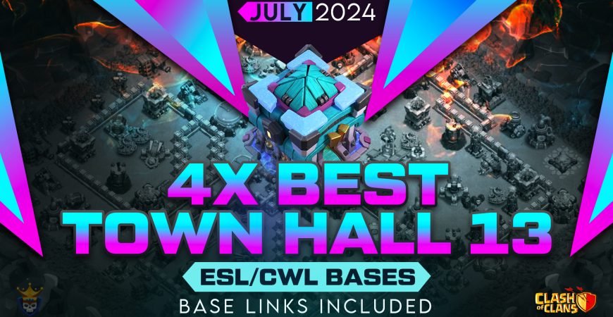 Video | 4 NEW TH13 War Bases July