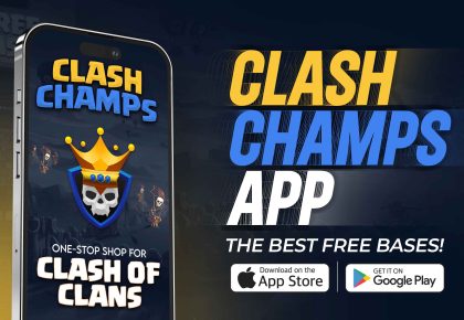 L'app Clash Champs è ufficialmente LIVE! Basi META gratuite e GIORNALIERE!