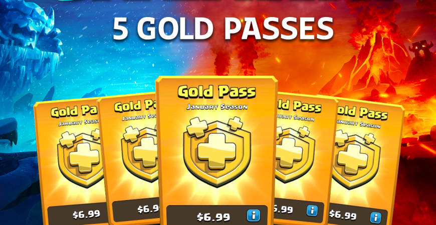5x GOLD PASS GIVEAWAY!