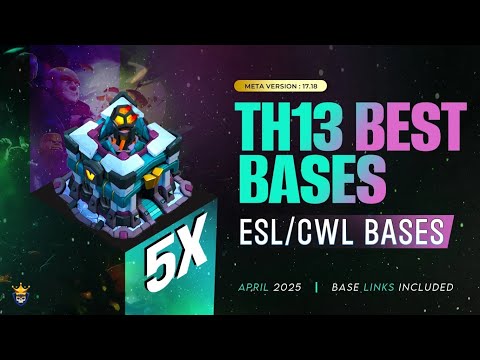 Basi di guerra TH13 per aprile | Clash of Clans – Clash Champs