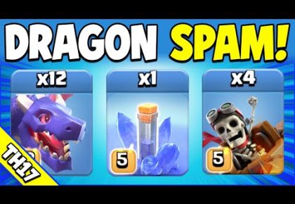 Difficoltà: 3/10. Potenza Spam: 10/10! Strategia d'attacco facile per il livello 17 (Clash of Clans) – Sir Moose Gaming