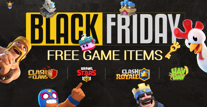 Black Friday Surprise: Claim Your FREE Supercell In-Game Items!